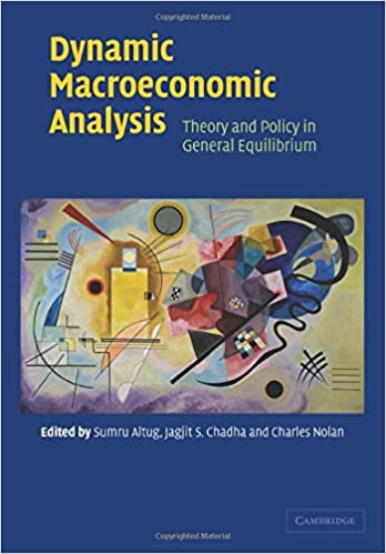 Dynamic Macroeconomic Analysis: Theory and Policy in General Equilibrium - Scanned Pdf with Ocr